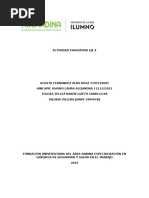 Actividad Evaluativa Eje 4 Legislacion en Riesgos Laborales