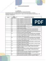 Ficha Acompanhamento Ensino Fundamental