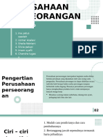 PERUSAHAAN PERSEORANGAN