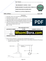 Physics 2a - Exam N Answers - Msomibora - Com-1