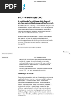 Certificação FSC-COC-Atesta A Rastreabilidade Dos Produtos Florestais