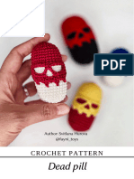 Dead Pill Crochet Pattern Draft