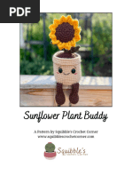 Sunflower Buddy Crochet Pattern Tester Draft-1