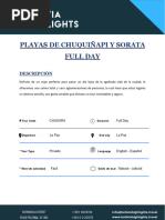 Playas de Chuquiñapi y Sorata