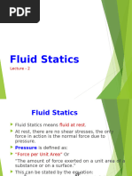 Lecture 2 Fluid Statics+Pressure Head+Devices