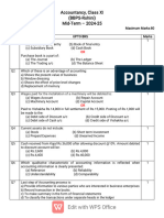 BBPS Q Paper 2024-25 Mid Term