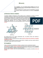 Definição e Propriedades Dos Minerais