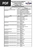 Federal State Municipal Ballot Nov 5 2024 10092024