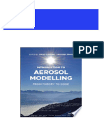 Introduction to Aerosol Modelling : From Theory to Code 1st Edition David L. Topping all chapter instant download