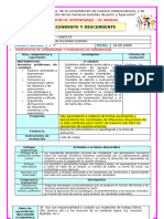 2º A - Matemática - Ascendente Descendente