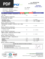 Transaminasa Glutámico Oxalacética (Tgo) en Suero: Resultados Análisis Clínicos