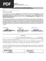 LU AA FO 144 Parent - S Consent Form Academic Off Campus Activities 4TH YEAR