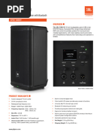 JBL EON710 Spec Sheet