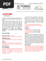 Guion Domingo Trigesimo Segunda Semana Tiempo Ordinario - 10 Noviembre de 2024 - Ciclo B