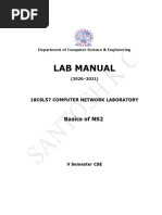 Cnlab Manual Ns2basics