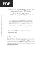 Marijan Ribaric and Luka Sustersic - Framework For Finite Alternative Theories To A Quantum Field Theory. II-Unitarity