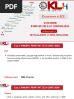 Exp 02 Moving An Array of Data