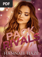 Pack Rivals Part One An Omegav - Hannah Haze