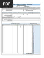 Formulário Solicitação de EPI - Uniformes - Treinamentos