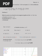 Problemas de Derivadas