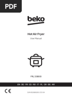 BEKO FRL 5388 B Deep Fryer