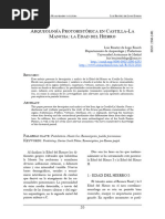 A P C - L M: E H: Rqueolog A Rotohist Rica en Astilla A Ancha LA Dad Del Ierro