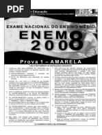 Prova - Enem - 2008 - Prova 1 - Amarela-1112