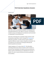 Top 100+ ITIL® Interview Questions Answers For 2024 - Reader Mode