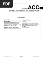 Sistema de Control Del Acelerador: Sección