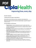 STPR Report Cipla Healthcare