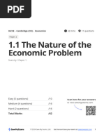 pdfs1 1 The Nature of The Economic Problem CR7R3d933q5gN3qz PDF