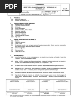 PE102226Z-O&M-GEN1-P-10 Recepción Almacenamiento y Despacho de Materiales v10