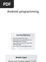 Android Programming PPT To Teach 2024