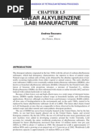 Linear Alkylbenzene (Lab) Manufacture: Andrea Bozzano