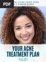 Acne Treatment Plan