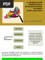 Estructura Del Perfil de La Tesis de Grado