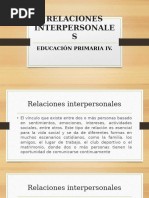 Relaciones Interpersonales