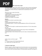 Food Chemistry Pracs