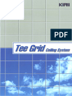 KIRII Tee Grid Ceiling System