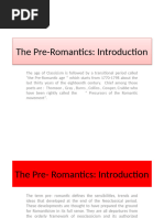 ThePre Romantics