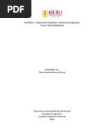 ACTIVIDAD 2 - Exploración de Gráficas y Descripción Algebraica