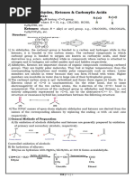 Aldehydes, Ketones and Carboxylic Acids 24-25 KV