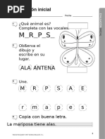 Evaluación Lenga+ 1º