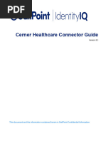 8.3 SailPoint Cerner Healthcare Connector Guide