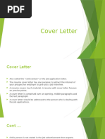 7 Cover Letter