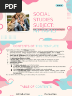 Social Studies Subject For Pre-K - My Family by Slidesgo