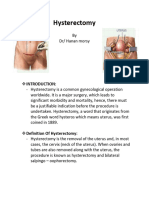 Hysterectomy