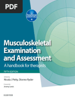 Musculoskeletal Examination and Assessment