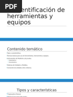 C. Identificacion de Herramientas y Equipos