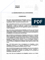 Ordenanza Que Establece Las Normas para Valorar Las Propiedades Rurales Del Canton Morona y La Determinacion Del Impuesto Predial para Los Anos 2024 2025